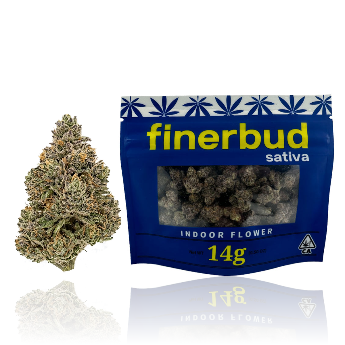 Finerbud sativa pack with flower